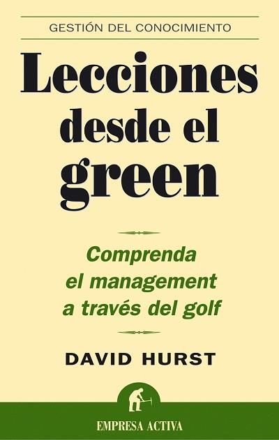 LECCIONES DESDE EL GREEN | 9788495787767 | HURST, DAVID