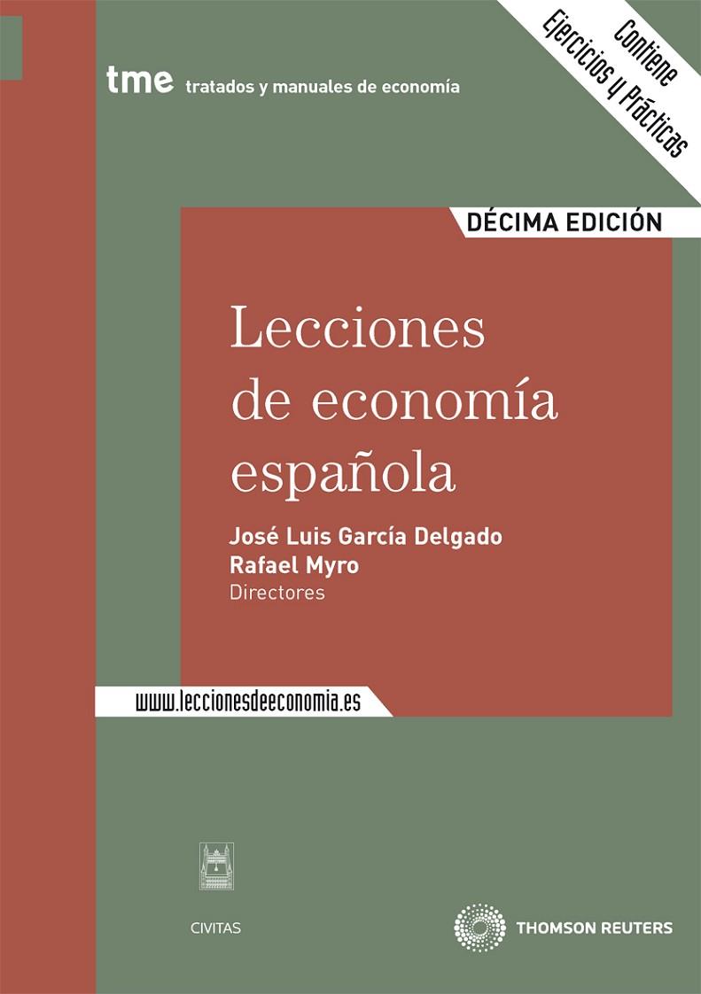 LECCIONES DE ECONOMIA ESPAÑOLA | 9788447036646 | GARCIA DELGADO, JOSE LUIS