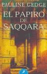 PAPIRO DE SAQQARA, EL | 9788498380088 | GEDGE, PAULINE