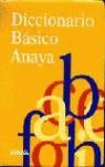 DICCIONARIO BASICO ANAYA | 9788483324028 | 2401237