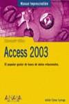 ACCESS 2003 | 9788441516618 | CASAS LUENGO, JOSE