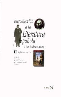 INTRODUCCION A LA LITERATURA ESPAÑOLA II SS.XVIII-XIX | 9788470901065