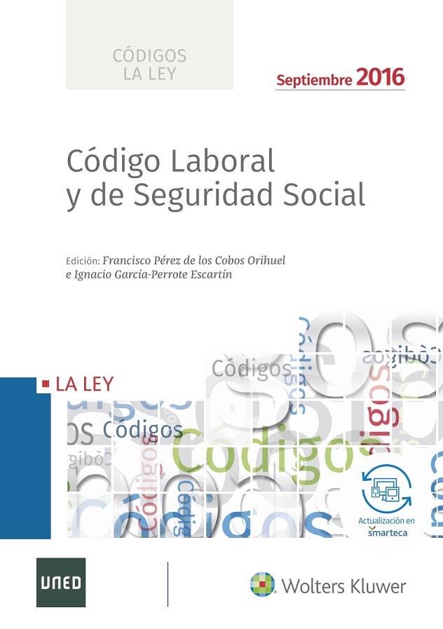 CODIGO LABORAL Y DE SEGURIDAD SOCIAL 2016 | 9788490205525 | AA.VV