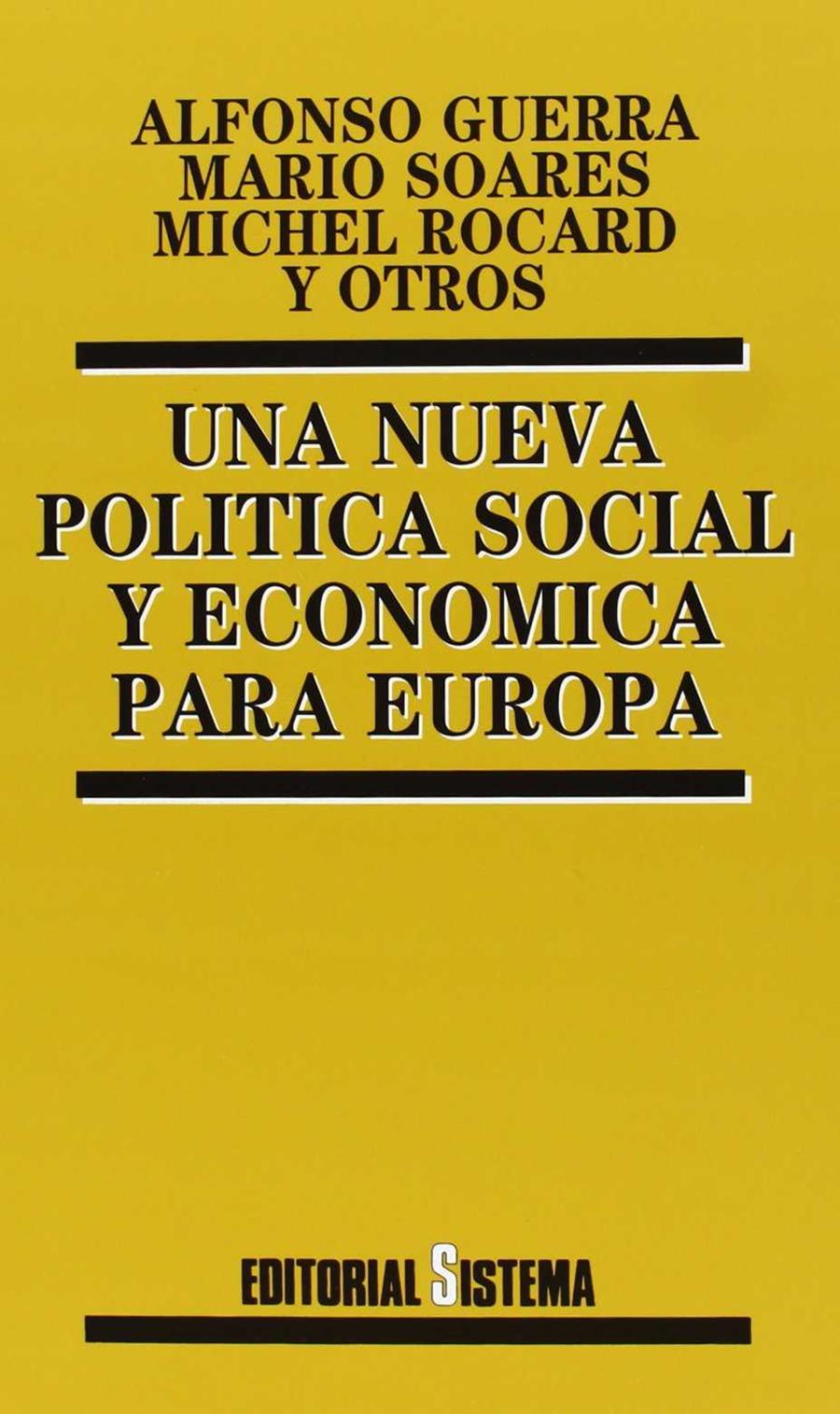 NUEVA POLITICA SOCIAL Y ECONOMICA PARA EUROPA ,UNA | 9788486497330 | D.A.