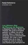 ULTIMOS DIAS DE THOMAS DE QUINCEY, LOS | 9788496238510 | BALLESTEROS, RAFAEL