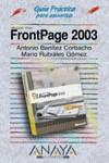 FRONTPAGE 2003 | 9788441516595 | RUBIALES GOMEZ, MARIO