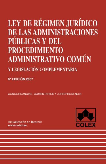 LEY DE REGIMEN JURIDICO DE LAS ADMINISTRACIONES PUBLICAS Y D | 9788483421581 | GARBERI LLOBREGAT, JOSE