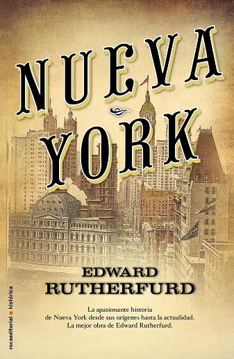 NUEVA YORK | 9788499181851 | RUTHERFURD, EDWARD