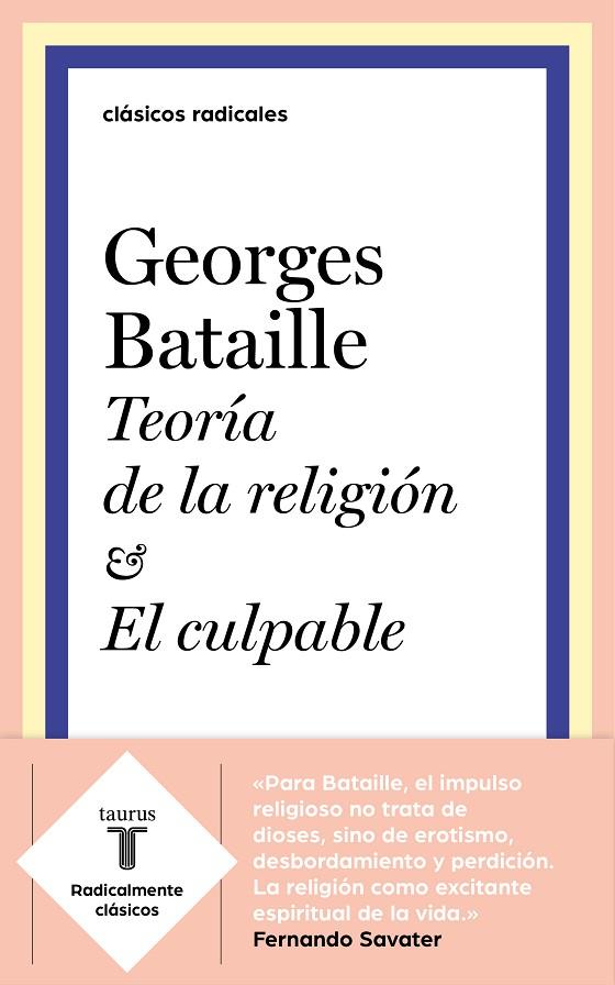 TEORÍA DE LA RELIGIÓN | 9788430619931 | BATAILLE, GEORGES