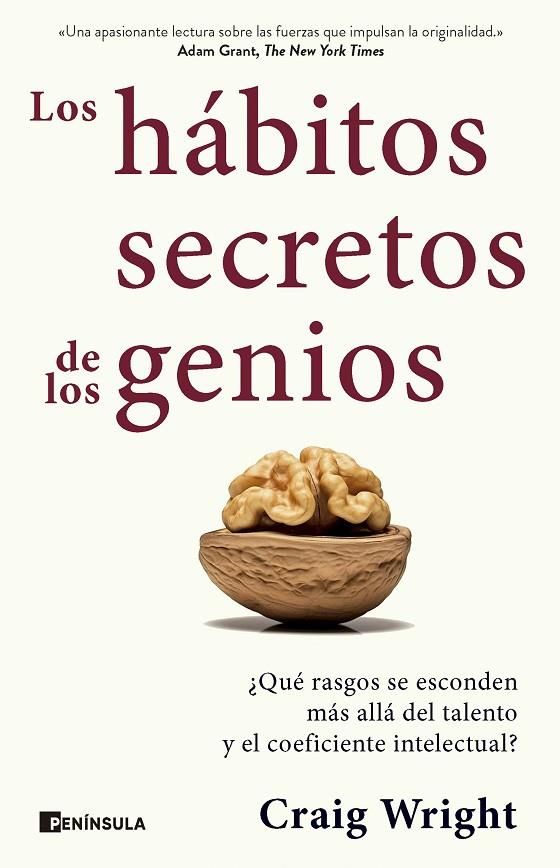 LOS HÁBITOS SECRETOS DE LOS GENIOS | 9788411002301 | WRIGHT, CRAIG