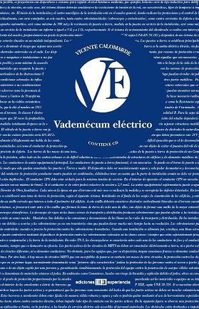 VADEMECUM ELECTRICO (2ª EDICIÓN REVISADA Y ACTUALIZADA) | 9788496283664 | CALOMARDE, VICENTE