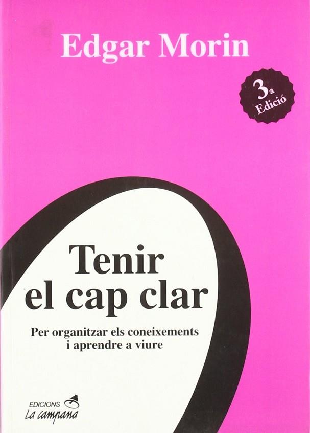 TENIR EL CAP CLAR | 9788495616005 | MORIN, EDGAR