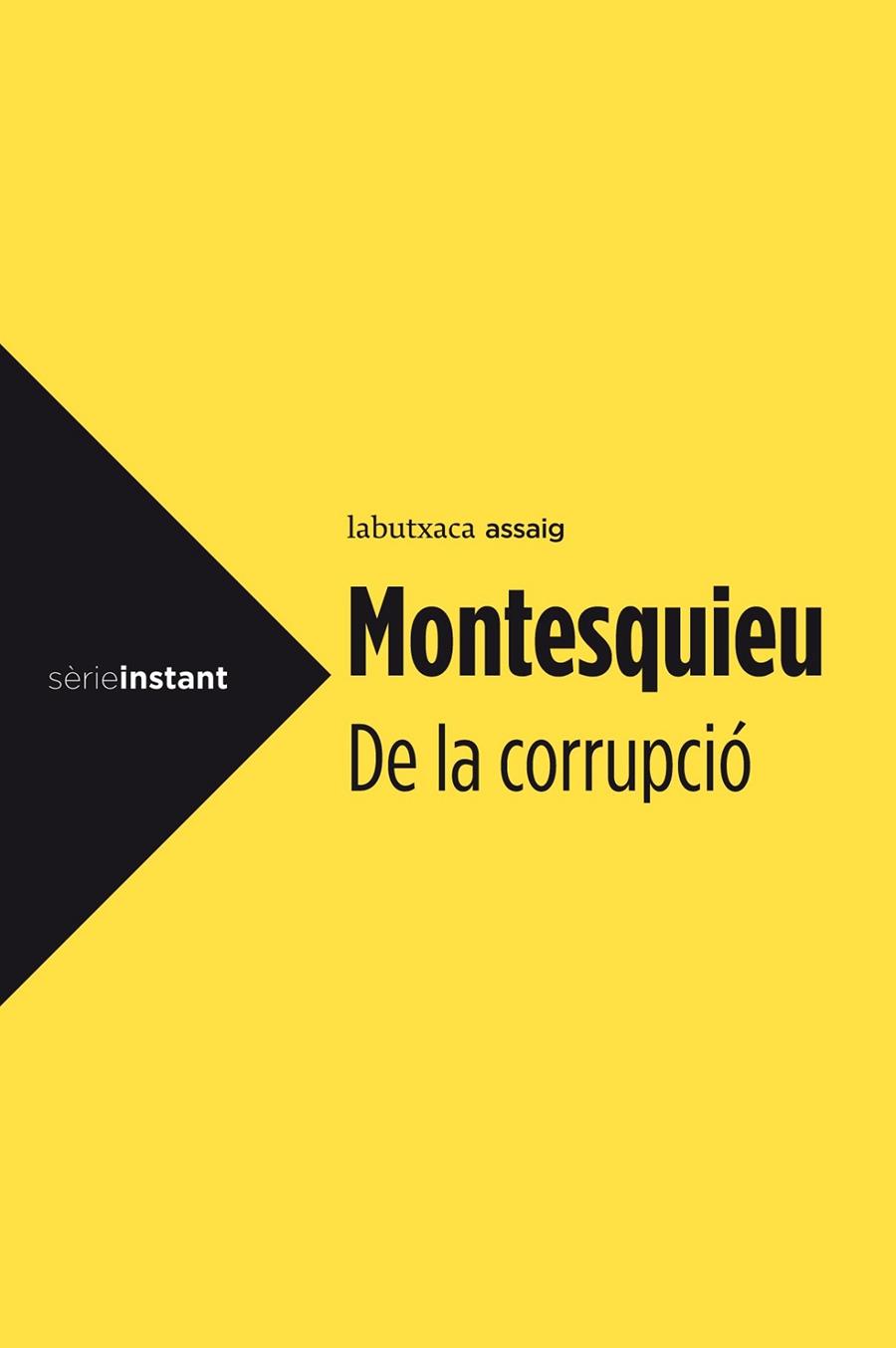DE LA CORRUPCIO | 9788499306988 | MONTESQUIEU