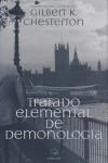 TRATADO ELEMENTAL DE DEMONOLOGIA | 9788493663735 | CHESTERTON, GILBERT K.
