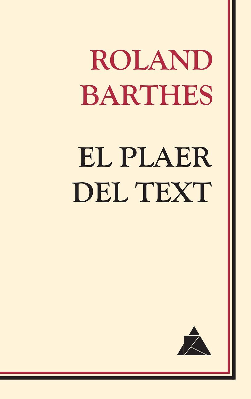 EL PLAER DEL TEXT | 9788417743086 | BARTHES, ROLAND