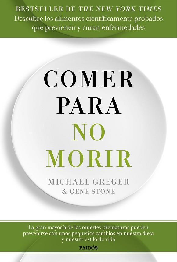 COMER PARA NO MORIR | 9788449334931 | GREGER, MICHAEL / STONE, GENE