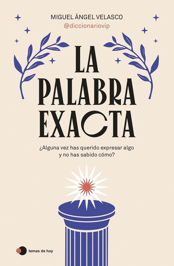 LA PALABRA EXACTA | 9788419812087 | MIGUEL ÁNGEL VELASCO (@DICCIONARIOVIP)