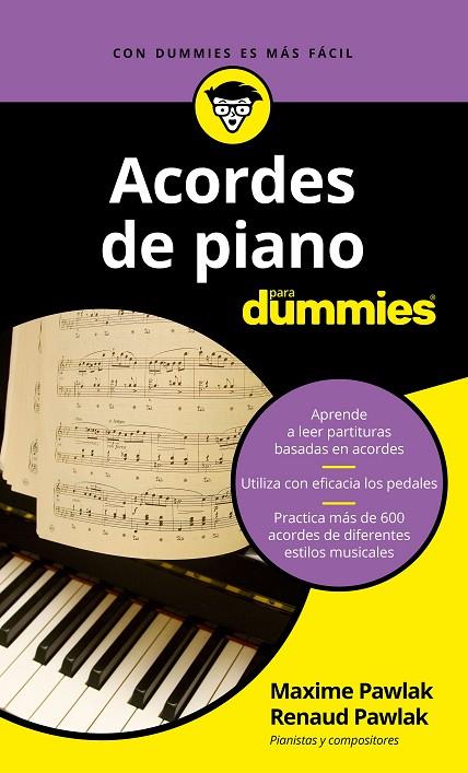 ACORDES DE PIANO PARA DUMMIES | 9788432904868 | PAWLAK, MAXIME / PAWLAK, RENAUD