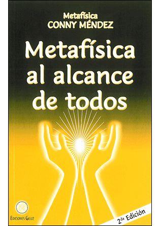 METAFÍSICA AL ALCANCE DE TODOS | 9789803690236 | MÉNDEZ, CONNY