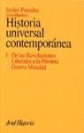 HISTORIA UNIVERSAL CONTEMPORANEA VOL I | 9788434466128 | PAREDES, JAVIER