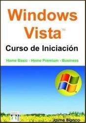 WINDOWS VISTA CURSO DE INICIACION | 9788496897038 | BLANCO, JAIME
