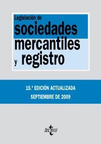 LEGISLACION DE SOCIEDADES MERCANTILES Y REGISTRO | 9788430949120 | ARROYO MARTÍNEZ, IGNACIOED. LIT.