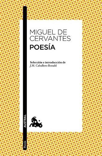 POESIA | 9788432224584 | MIGUEL DE CERVANTES