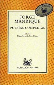 POESIAS COMPLETAS ( JORGE MANRIQUE ) | 9788423998715 | MANRIQUE, JORGE