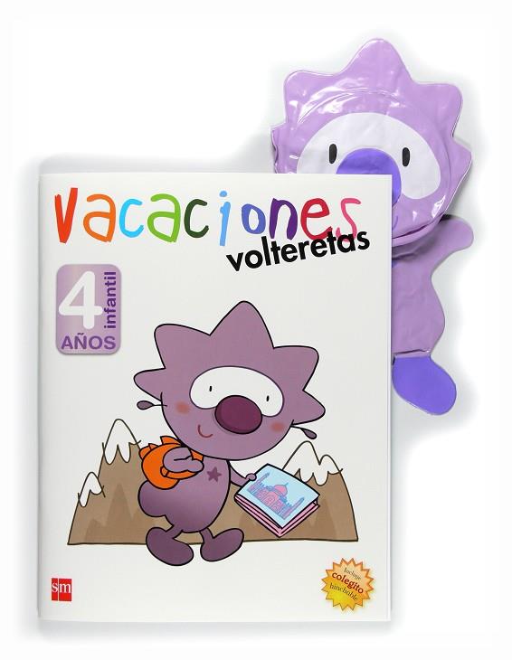VACACIONES VOLTERETAS 4 AÑOS | 9788467545647 | MENÉNDEZ CAMARENA, PILAR