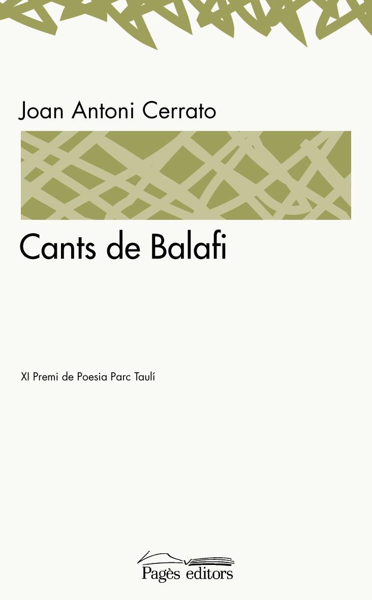 CANTS DE BALAFI | 9788497797511 | CERRATO, JOAN ANTONI