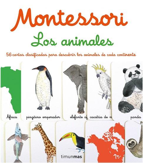 MONTESSORI. LOS ANIMALES | 9788408267805 | HERRMANN, ÈVE / TCHOUKRIEL, EMMANUELLE