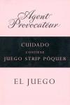 JUEGO STRIP POQUER (PACK) LIBRO+JUEGO | 9788496803107 | AGENT PROVOCATEUR