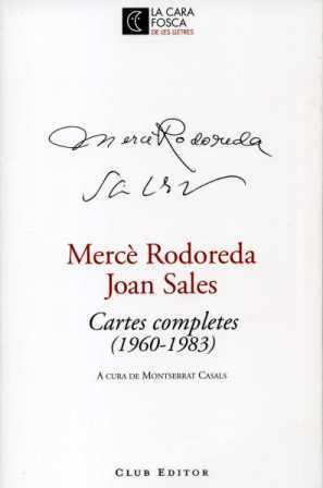 CARTES COMPLETES MERCE RODOREDA - JOAN SALES | 9788473291316 | RODOREDA - SALES