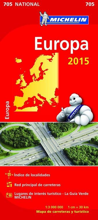 MAPA EUROPA 2015 | 9782067199866 | VARIOS AUTORES