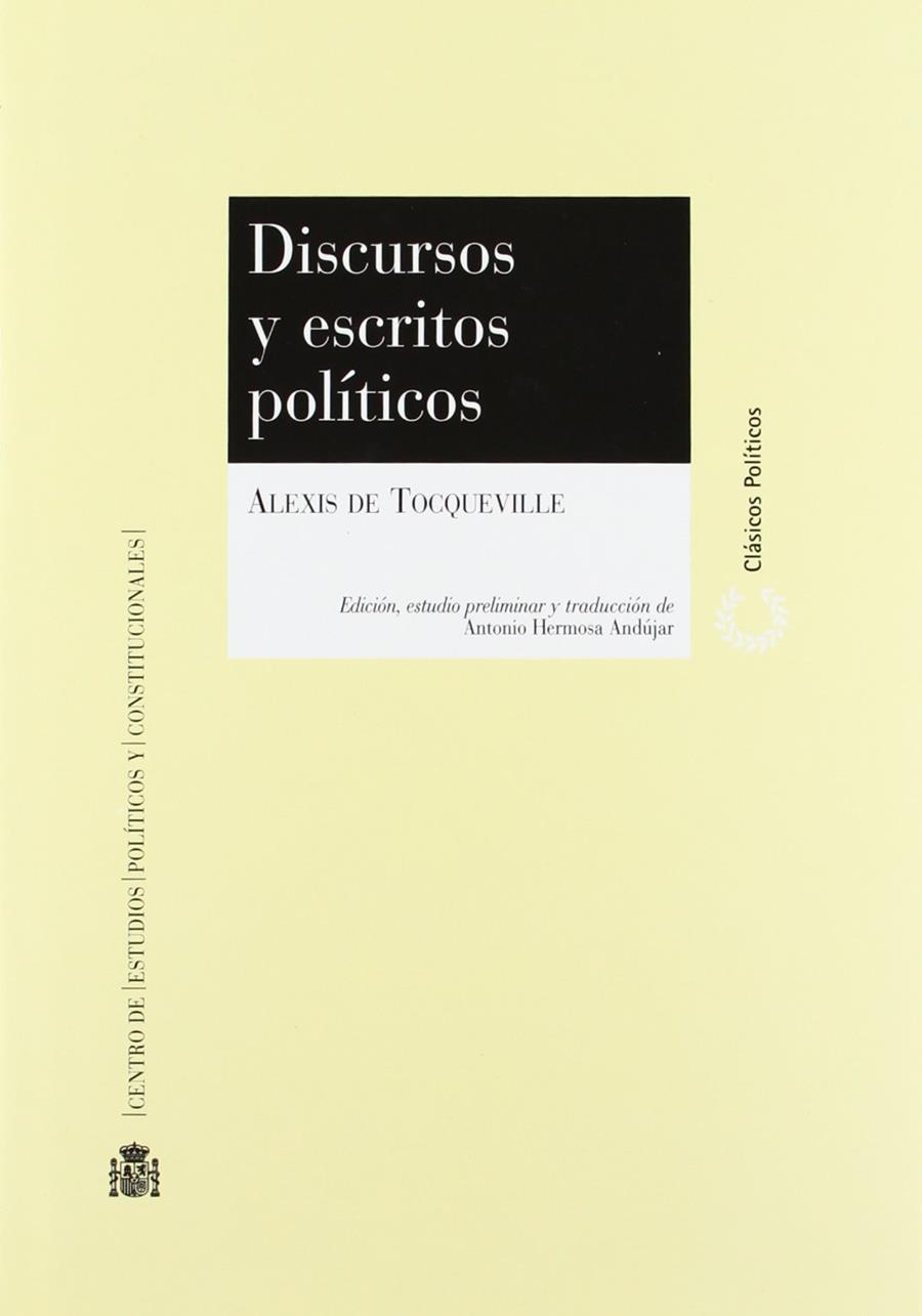 DISCURSOS Y ESCRITOS POLITICOS | 9788425913105 | TOCQUEVILLE, ALEXIS DE