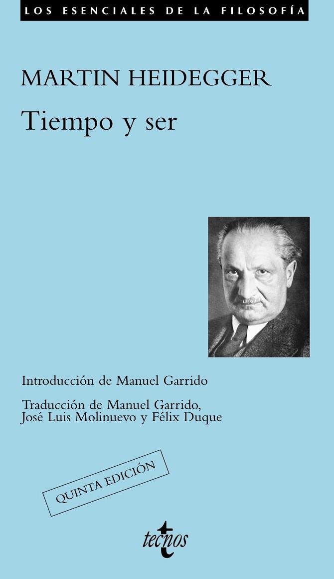 TIEMPO Y SER | 9788430952694 | HEIDEGGER, MARTIN