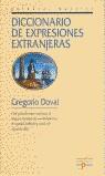 DICCIONARIO DE EXPRESIONES EXTRANJERAS | 9788478388899 | DOVAL, G.