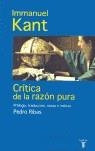 CRITICA DE LA RAZON PURA | 9788430605941 | KANT, IMMANUEL (1724-1804)