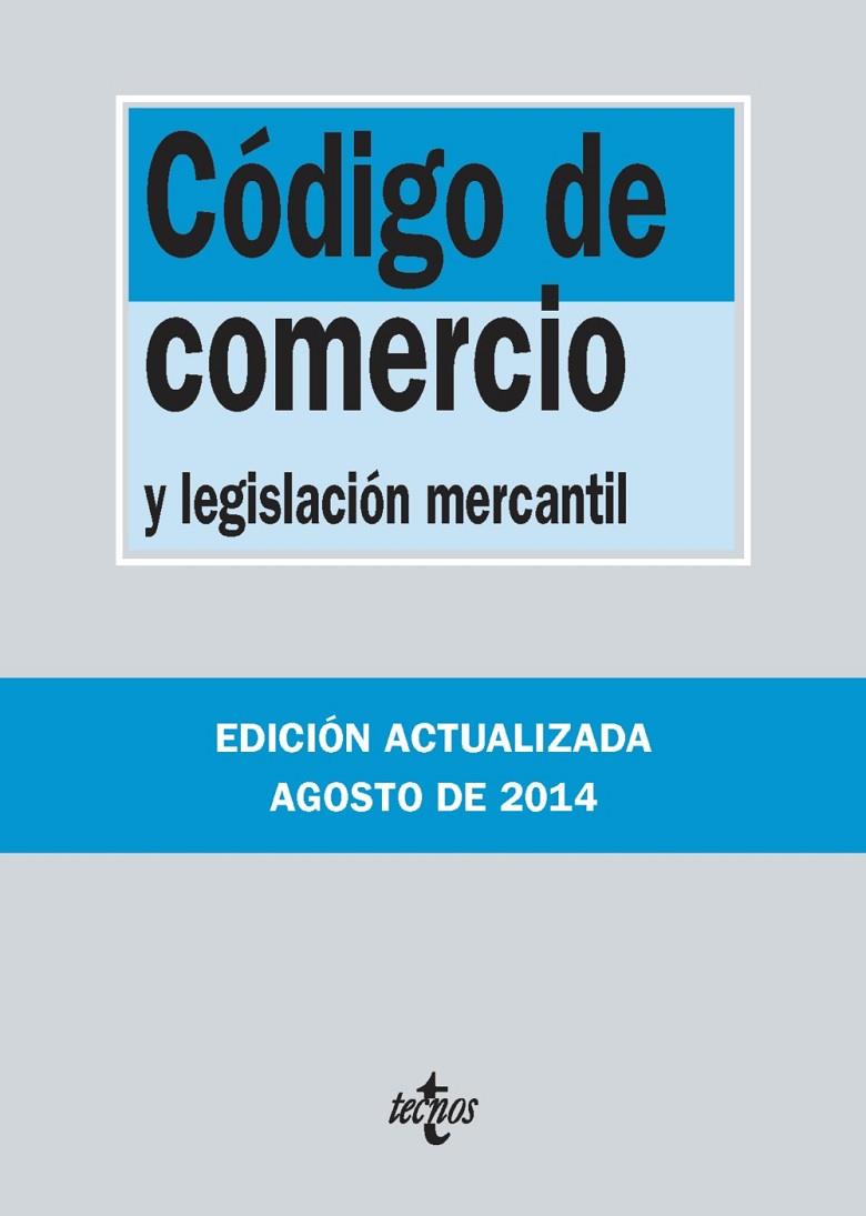 CODIGO DE COMERCIO | 9788430962389 | EDITORIAL TECNOS