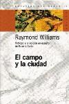 CAMPO Y LA CIUDAD EL | 9789501265163 | WILLIAMS, R.