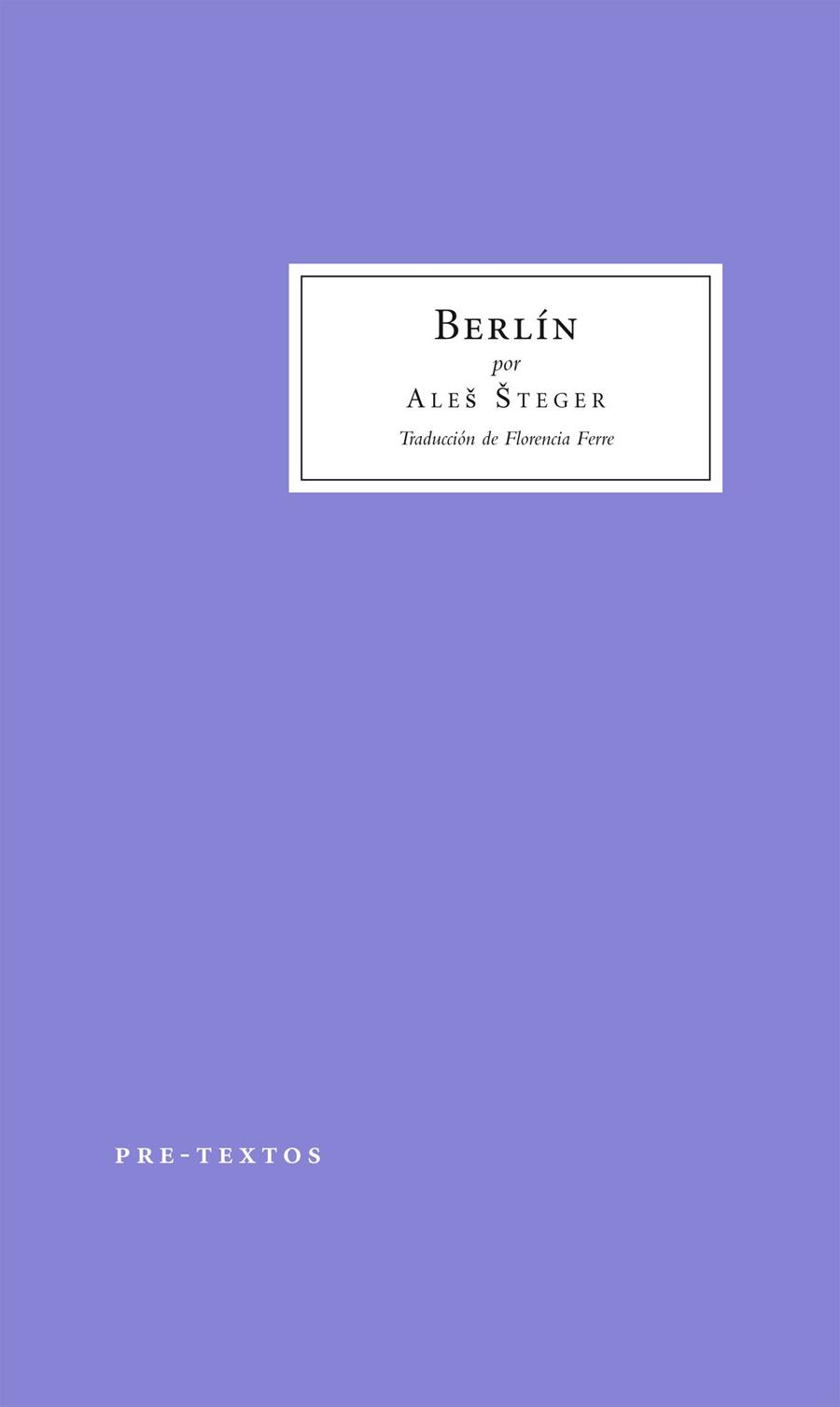 BERLIN | 9788415297062 | STEGER, ALES