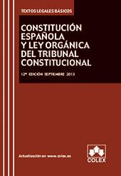 CONSTITUCION ESPAÑOLA Y TRIBUNAL CONSTITUCIONAL SEPTIEMBRE 2013 | 9788483423776 | AAVV