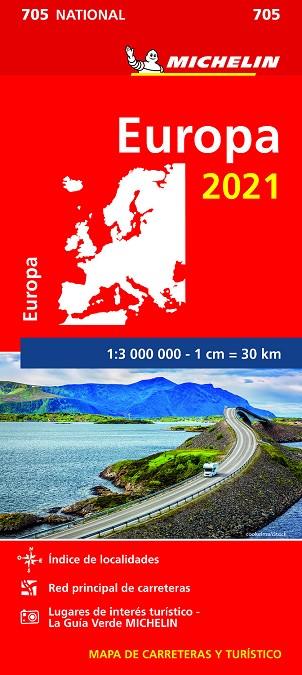 M. NATIONAL EUROPA 2021 | 9782067249912 | MICHELIN
