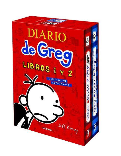DIARIO DE GREG. LIBROS 1 Y 2 (EDICIÓN ESTUCHE CON: UN PRINGAO TOTAL | LA LEY DE | 9788427225152 | KINNEY, JEFF