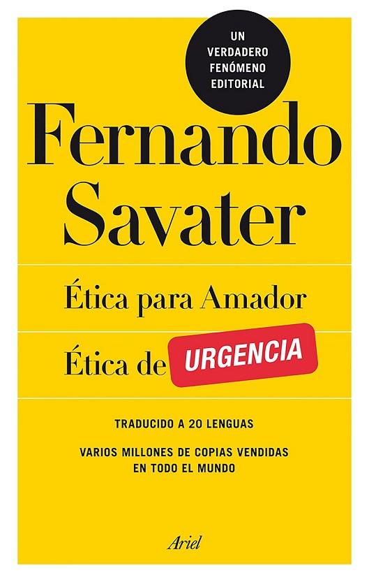 ÉTICA PARA AMADOR / ÉTICA DE URGENCIA PACK  | 9788434422421 | FERNANDO SAVATER