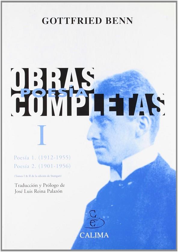 OBRAS COMPLETAS I POESIA | 9788496458260 | BENN, GOTTFRIED