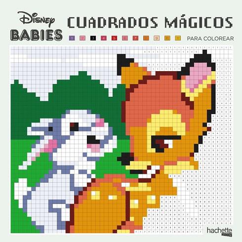 CUADRADOS MÁGICOS PARA COLOREAR - DISNEY BABIES | 9788417240592 | VV.AA.