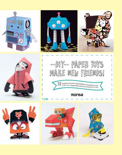 -DIY- PAPER TOYS. MAKE NEW FRIENDS! | 9788416500192 | INSTITUTO MONSA DE EDICIONES, S.A.