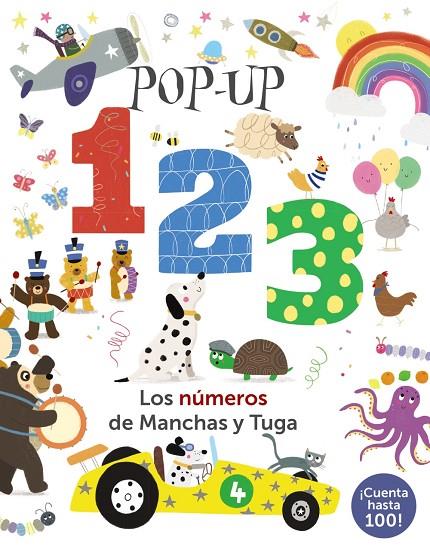 POP-UP 123. LOS NÚMEROS DE MANCHAS Y TUGA | 9788469627662 | HEGARTY, PATRICIA