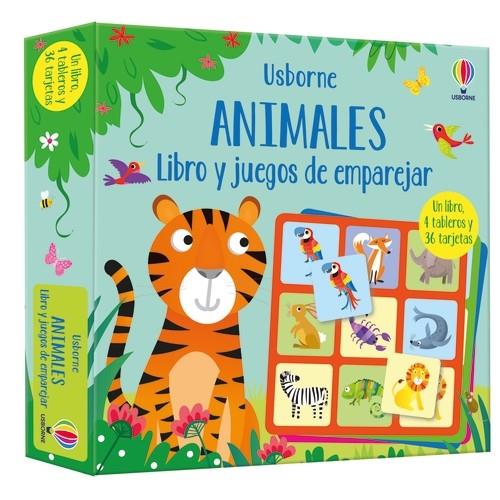 ANIMALES LIBRO Y JUEGO EMPAREJAR | 9781801316057 | NOLAN, KATE
